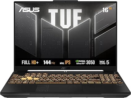 Review do Notebook ASUS TUF Gaming F16: RTX 3050 e Tela IPS 144 Hz