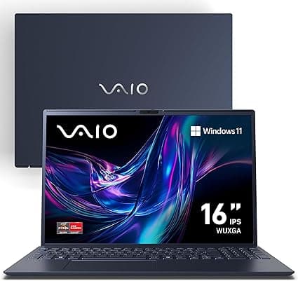 Notebook VAIO FE16 AMD Ryzen 5-5625U Review com tela IPS 16"