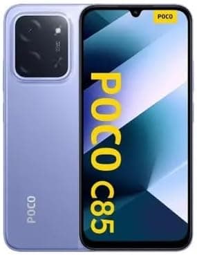 Review do Smartphone Xiaomi POCO C85 Purple: tela 6,9" e 120 Hz