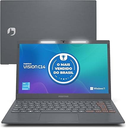 Notebook Positivo Vision C14 Review: Lumina Bar e fanless