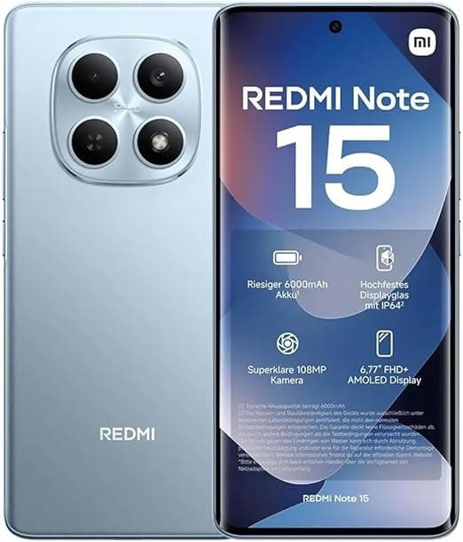 Review do Xiaomi Redmi Note 15 4G: tela AMOLED 120Hz e 6000 mAh