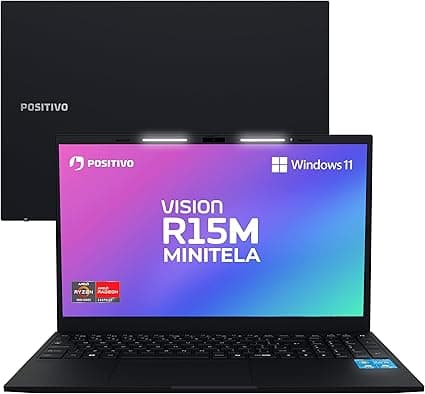 Review do Notebook Positivo Vision R15M: Minitela Integrada