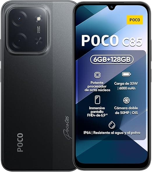 Smartphone Xiaomi Poco C85 NFC Review: tela 6,9” e NFC