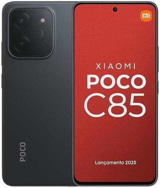 Review Análise do Xiaomi Poco C85 NFC 8/256: NFC e tela 6,9"