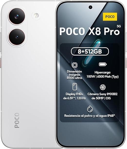 Xiaomi Poco X8 Pro 512GB: Review com tela AMOLED 120Hz e IP69K