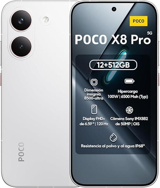 Review do Smartphone Xiaomi POCO X8 Pro 512GB: tela AMOLED 120Hz