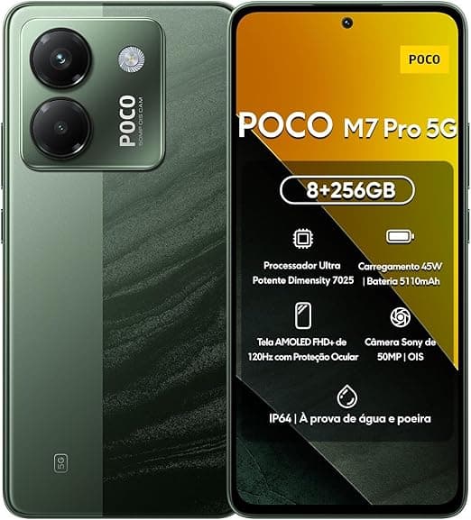 Xiaomi POCO M7 Pro 5G Review: AMOLED 120Hz e 45W Turbo Charge