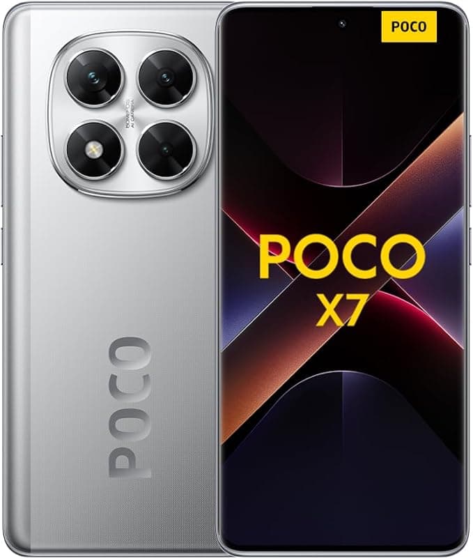 Review Xiaomi POCO X7 5G NFC Silver — tela AMOLED 120 Hz