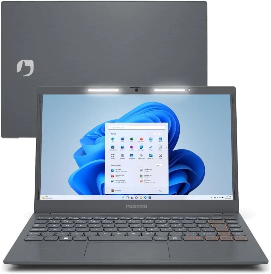Notebook Positivo Vision C14: guia do eMMC e 8GB para o dia a dia