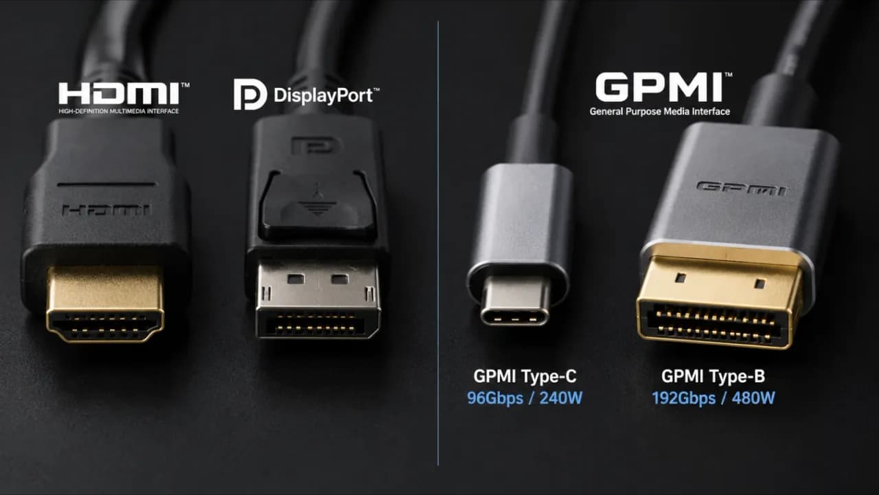 GPMI: o que é o cabo chinês que pode aposentar o HDMI