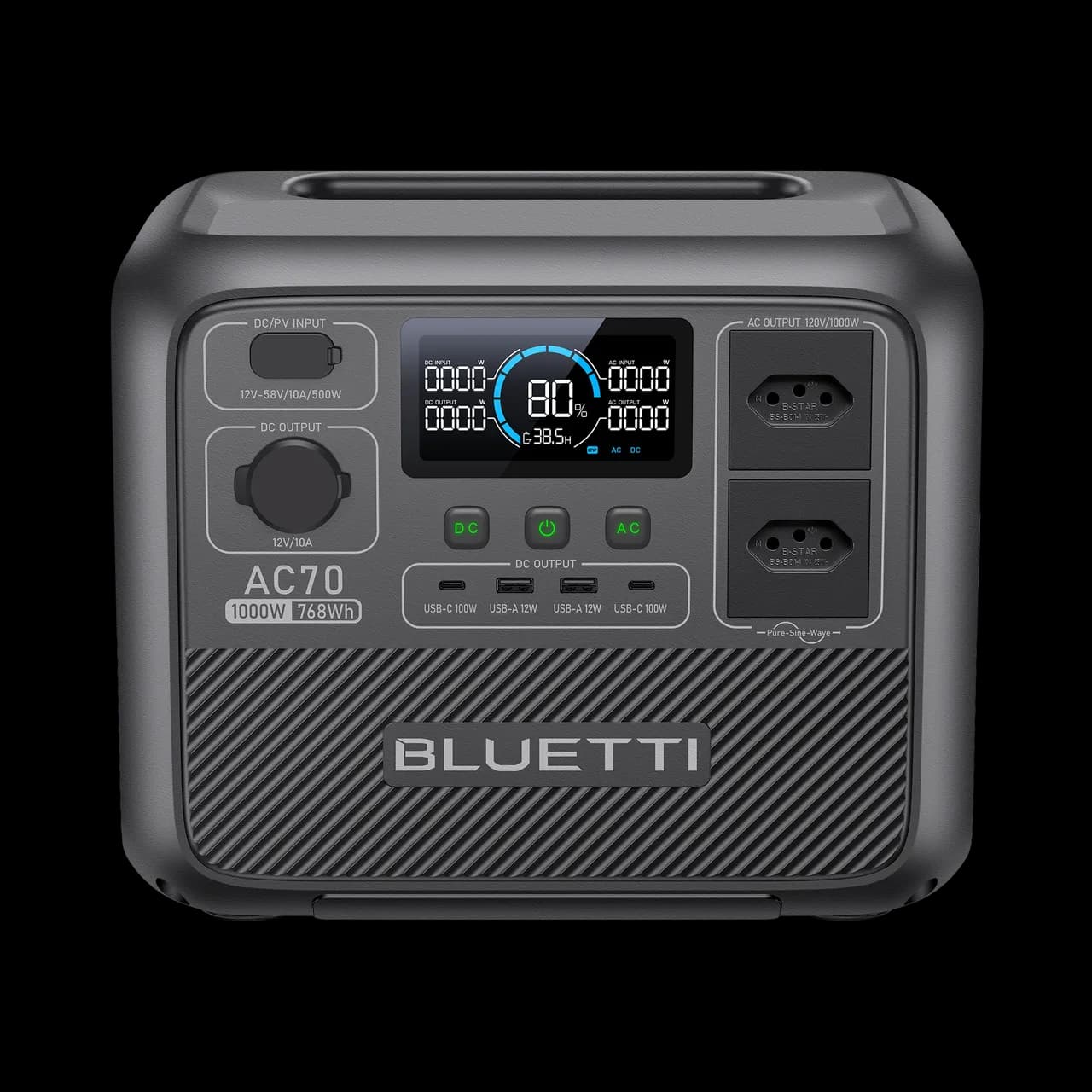 BLUETTI AC70 Review Completo: Potência Real, Autonomia e o Que Ninguém Te Conta