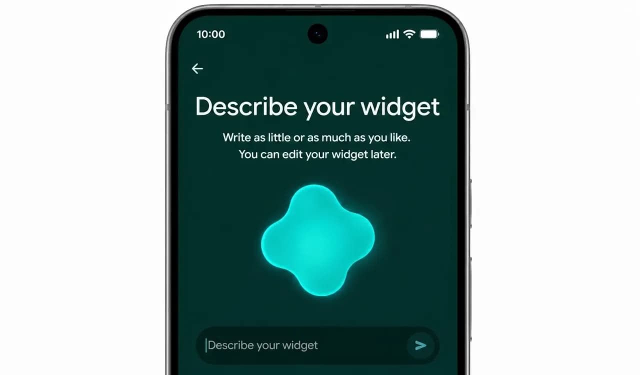 Create My Widget: guia prático com Gemini e widgets em conversa
