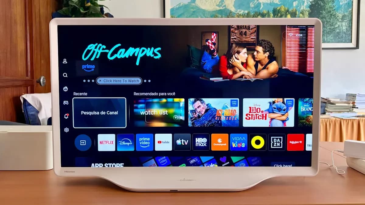 Hisense 32S5Q: guia completo da TV 32” com QLED e AirPlay 2