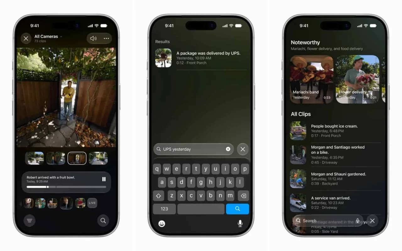 HomeKit Secure Video com Apple Intelligence: guia completo para buscar em texto e reduzir alertas