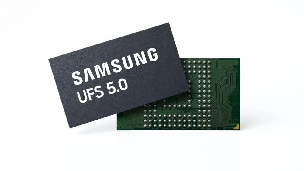 UFS 5.0 da Samsung: IA local até 10,8 GB/s melhora o celular