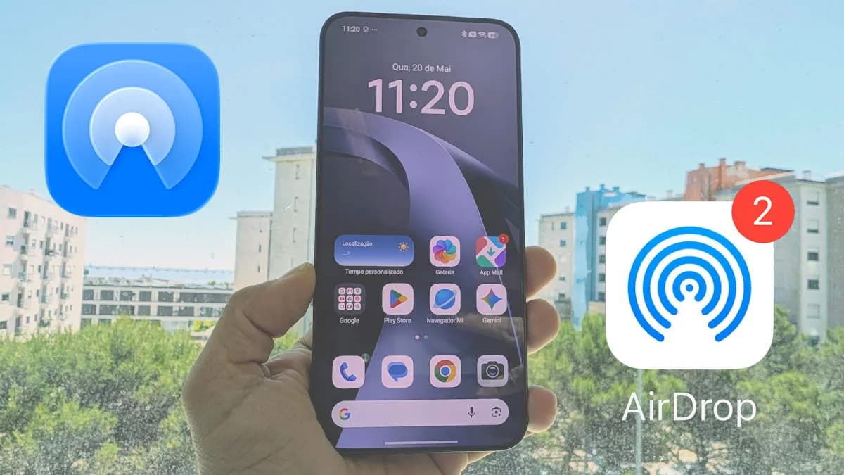 Quick Share envia para iPhone via AirDrop: guia completo