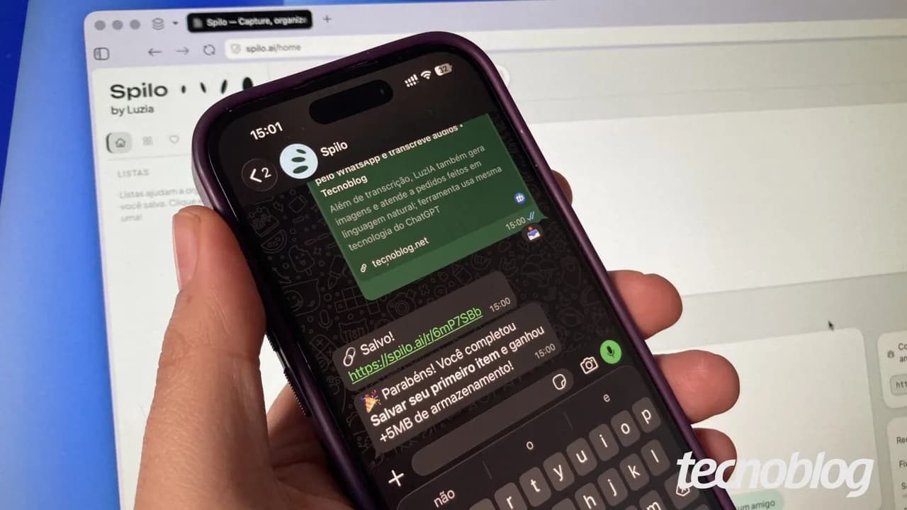 Spilo no WhatsApp: guia para organizar e buscar mensagens com IA