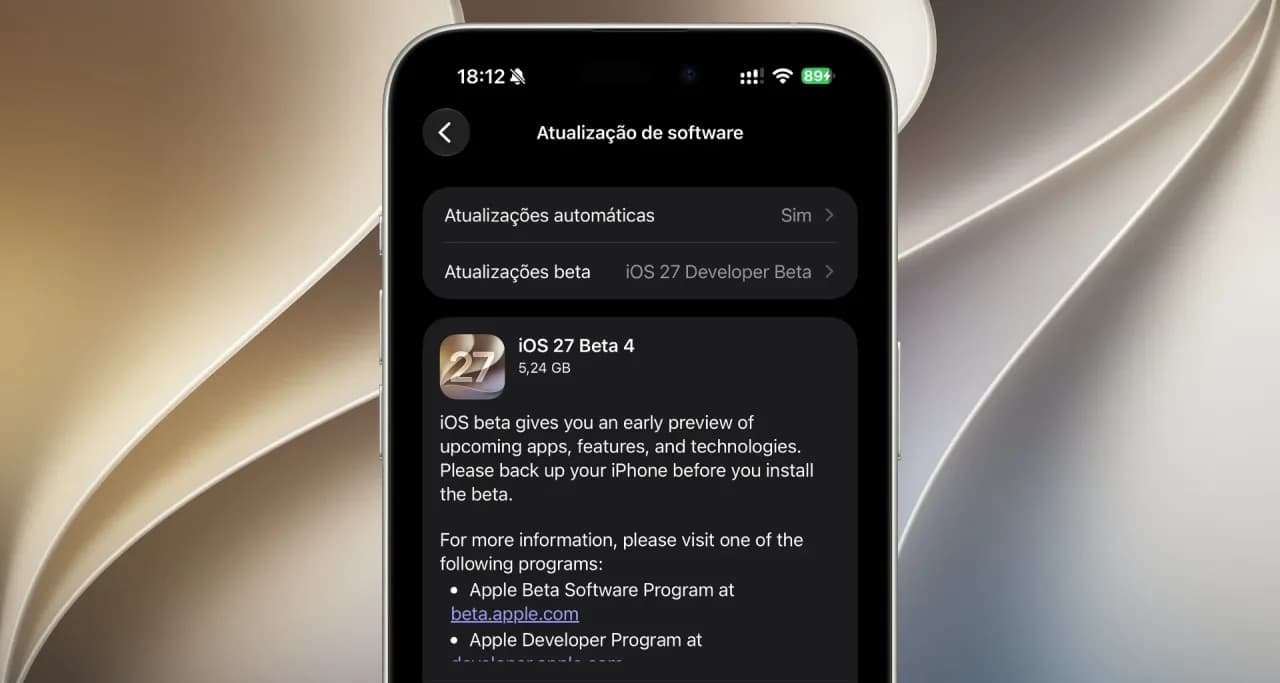 iOS 27 beta 4: guia completo da nova Siri e Apple Intelligence
