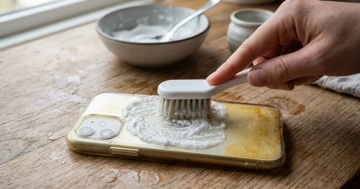 Limpar capa de celular: guia com detergente, bicarbonato e álcool