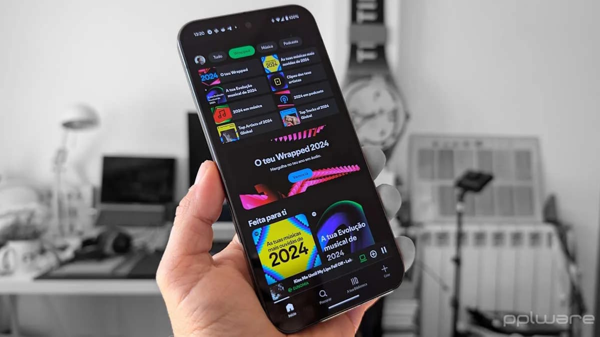 Guia Spotify identifica música como Shazam sem sair do app