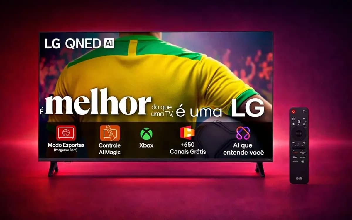 LG QNED73 50" com Xbox Cloud Gaming: Vale a Pena em 2025?