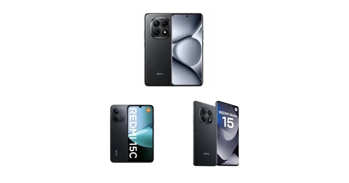 Celular Xiaomi 8 GB/256 GB: Redmi Note 15 ou Redmi 15C?